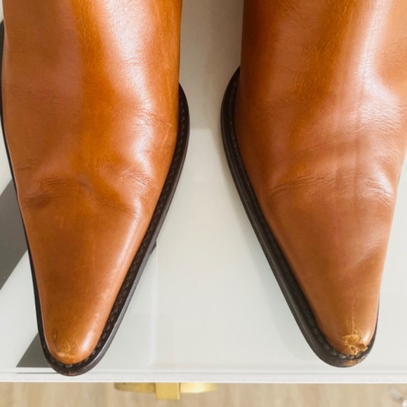 STEVE MADDEN Brown Cowboy Boots - Picture 6 of 12